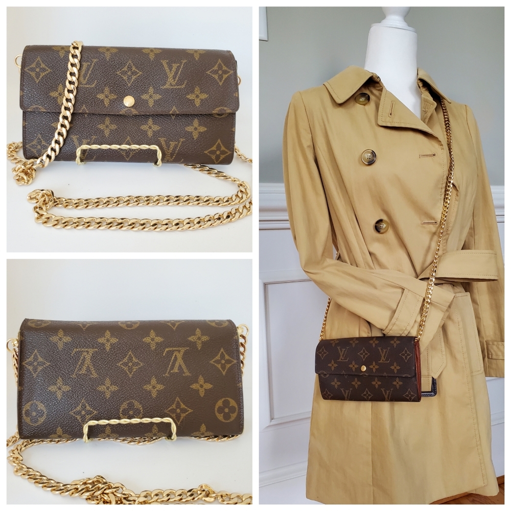 Authentic Louis Vuitton Monogram Wallet & Minibag